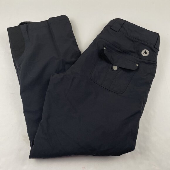 Marmot Membrain Snow Pants Women’s L Black Ski Snowboard Insulated - Picture 1 of 11